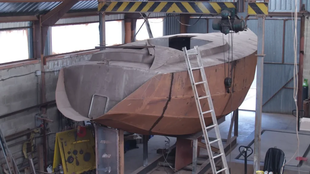 Construcción de embarcaciones deportivas en acero naval