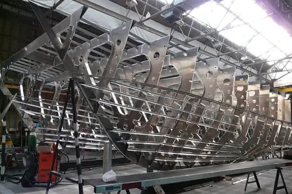 elección del material para construir un barco