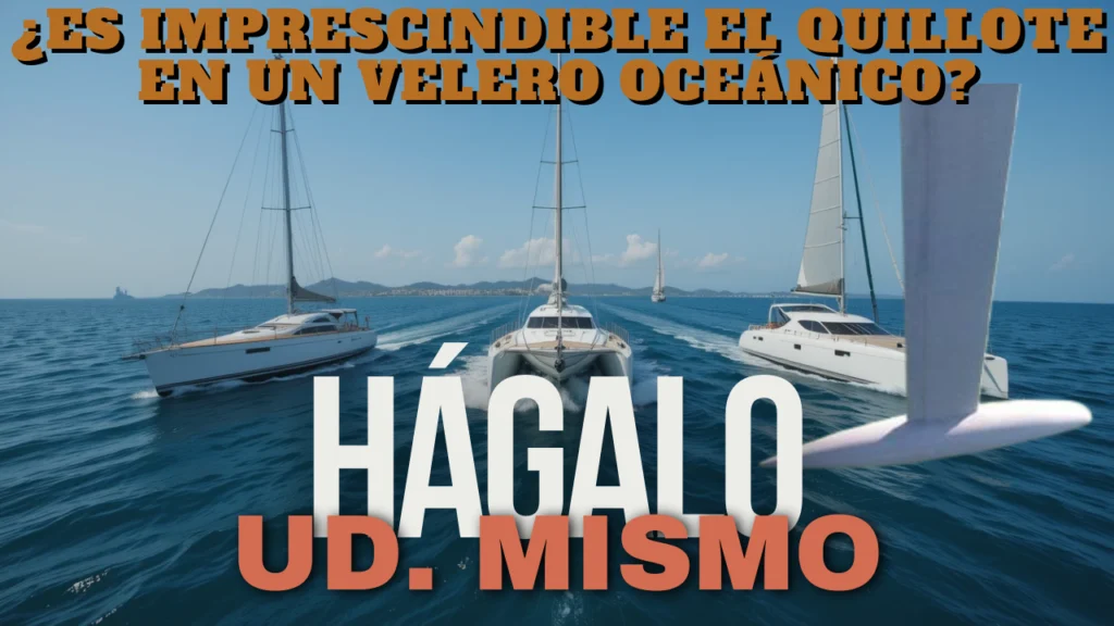 Quillote en eveleros, esquema frontal que muestra el centro de gravedad y su relación con la estabilidad del barco