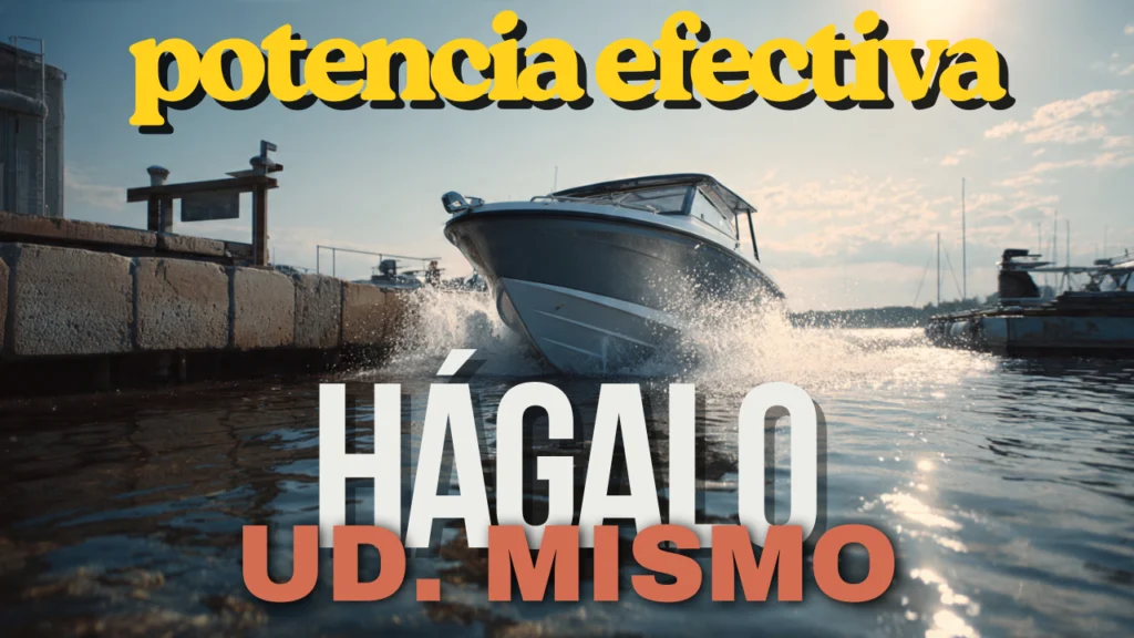 cálculo potencia de la embarcación resistencia al avance daycruiser