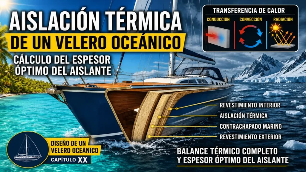Diseño de la aislación térmica de un velero oceánico 2 Diseño de la aislación térmica de un velero oceánico aislación térmica de un velero