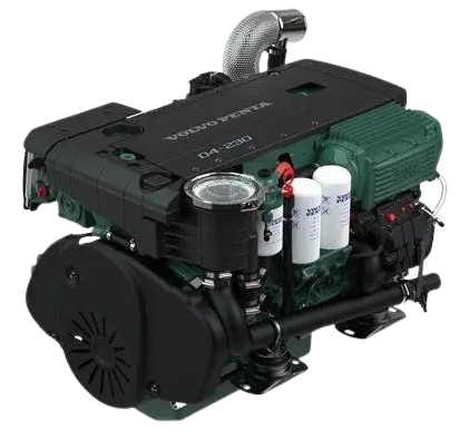 ¿Cómo seleccionar el sistema de propulsión de un velero oceánico? 6 ¿Cómo seleccionar el sistema de propulsión de un velero oceánico? Volvo Penta D4